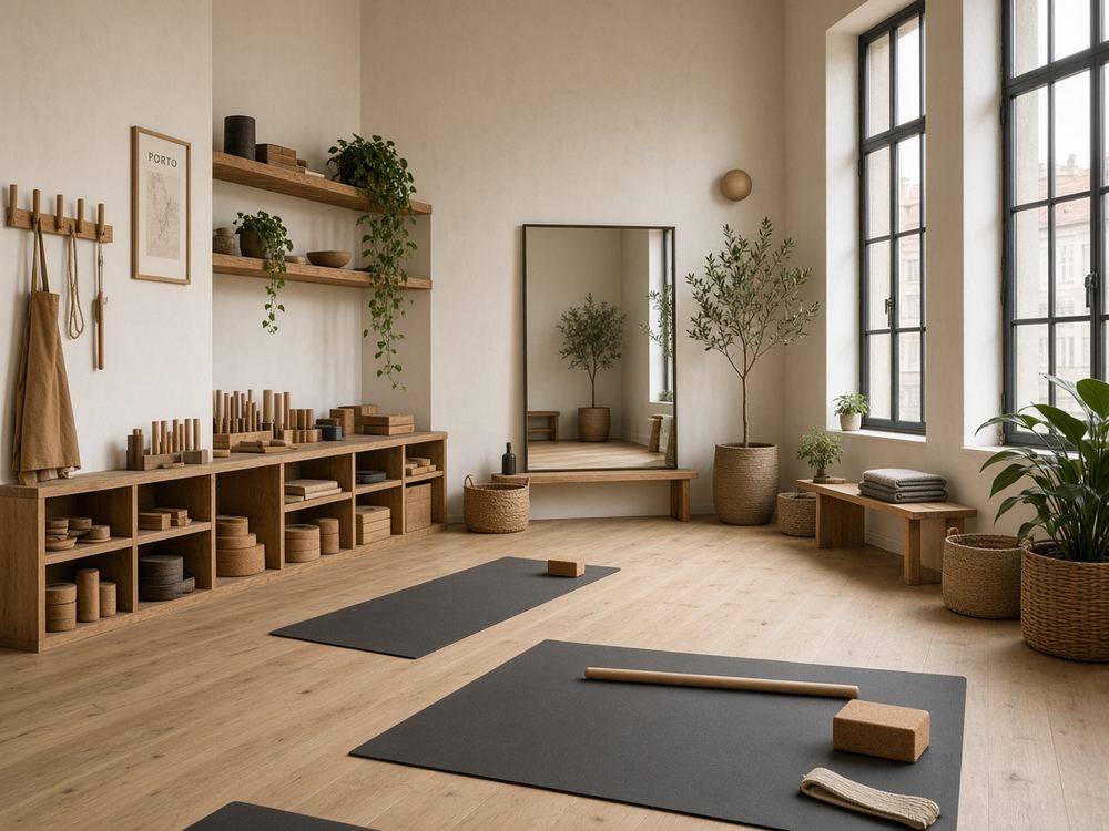 About the Yoga / pilates / stretching studio at Noninunban Atelier