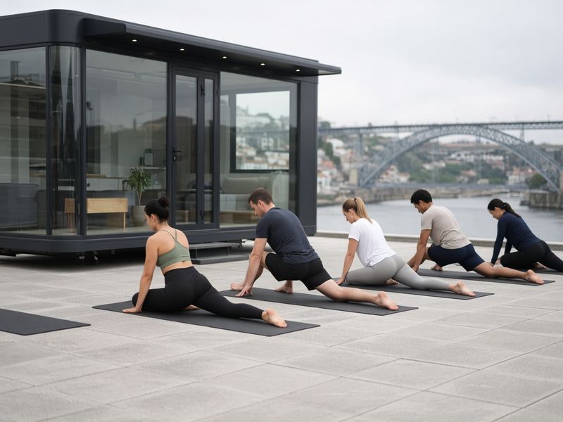 Corporate stretch at Noninunban Atelier